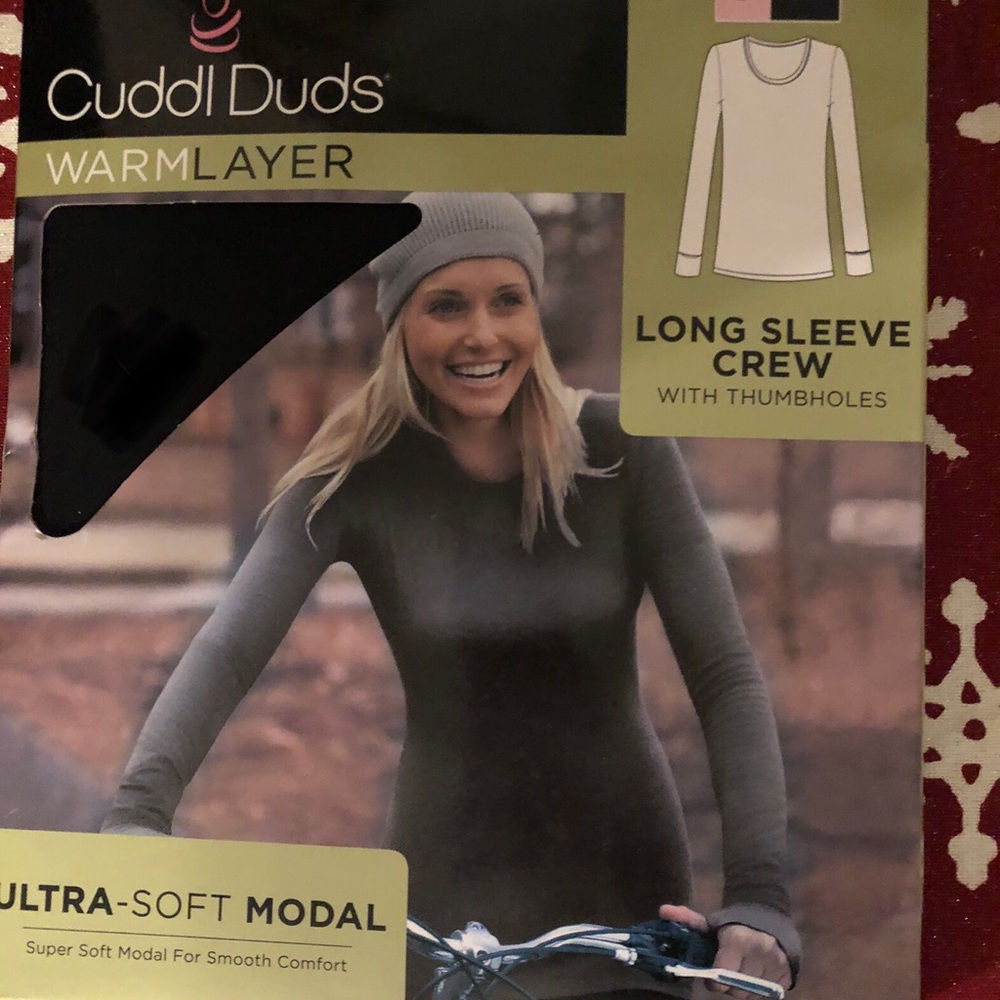 Cuddl Duds Warm Layer size small shirt NWT